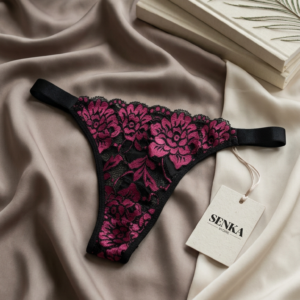 Colaless regulable encaje bicolor