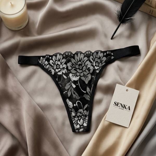 Colaless regulable encaje bicolor